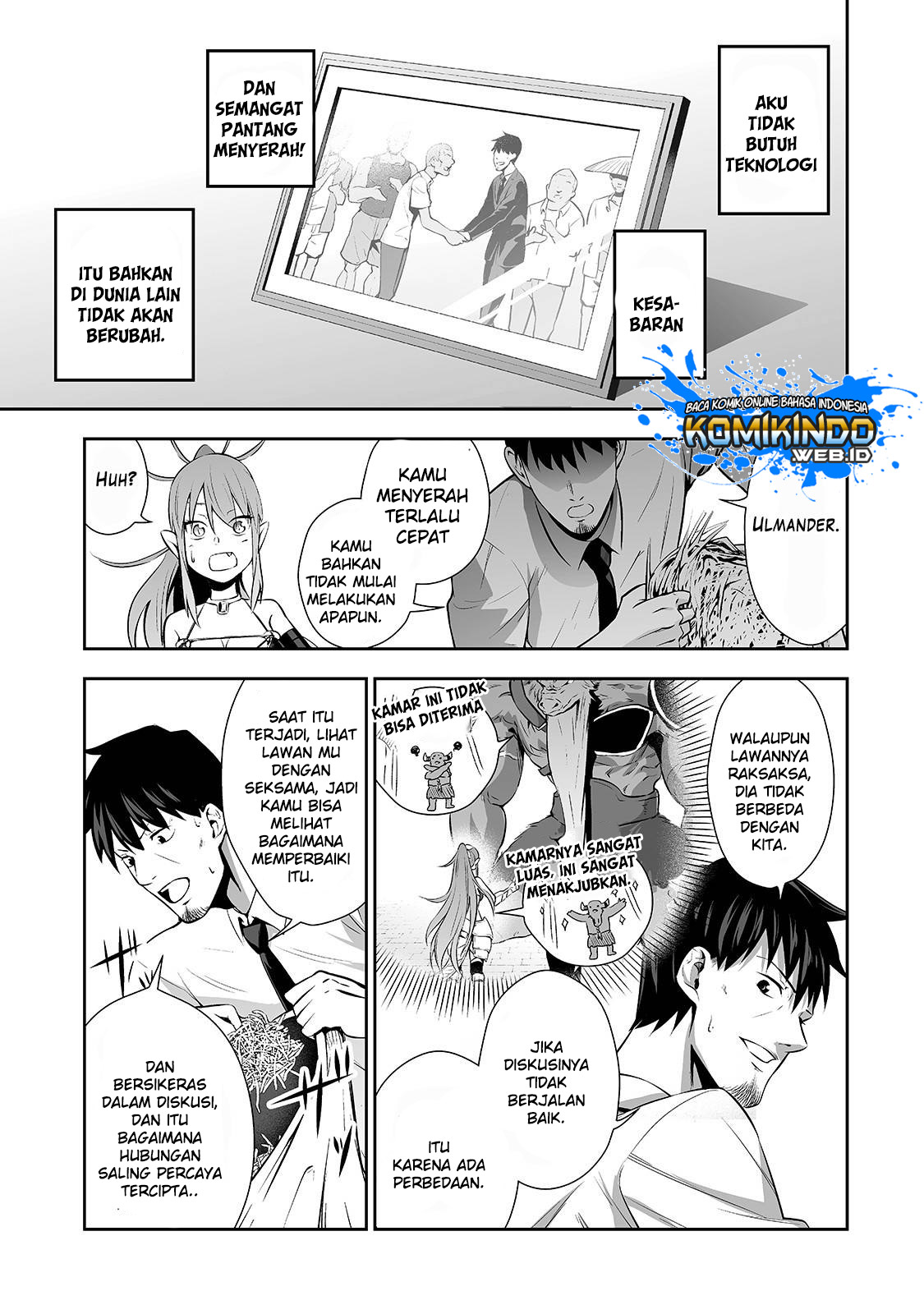 Salaryman Ga Isekai Ni Ittara Shitennou Ni Natta Hanashi